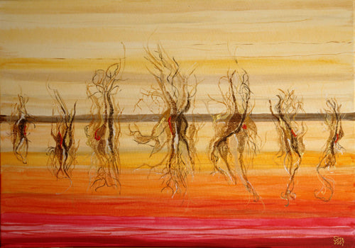 Abstracte kunst sita dotinga