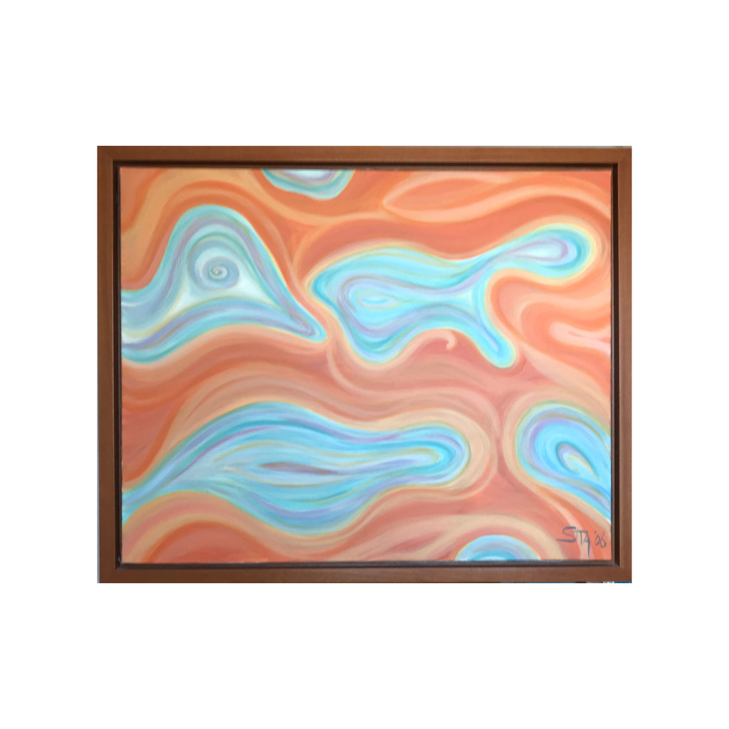 Abstracte kunst sita dotinga