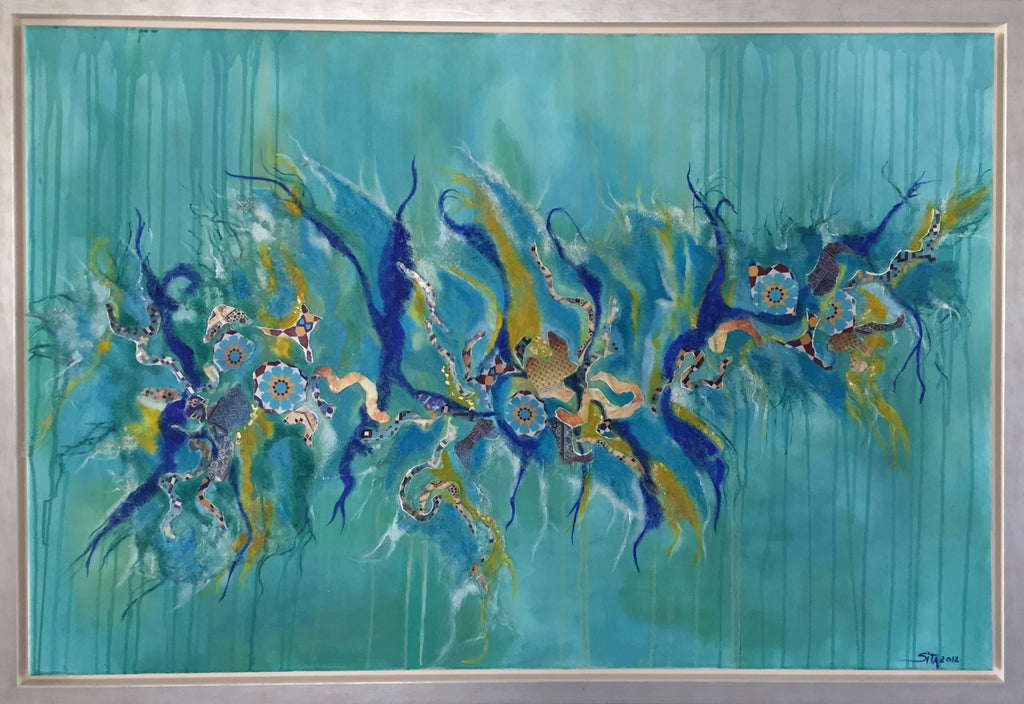 Abstracte kunst sita dotinga