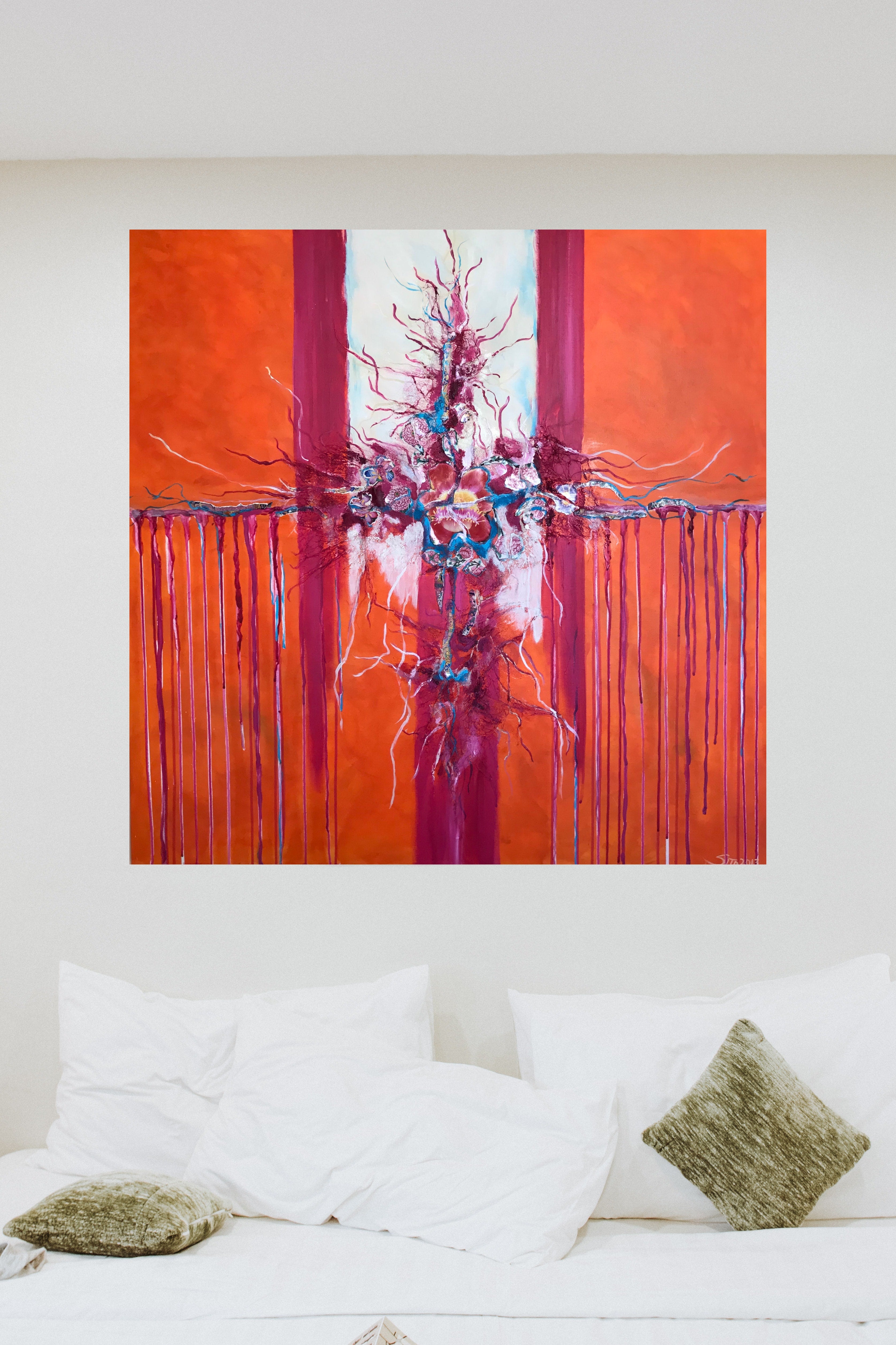 Abstracte kunst sita dotinga