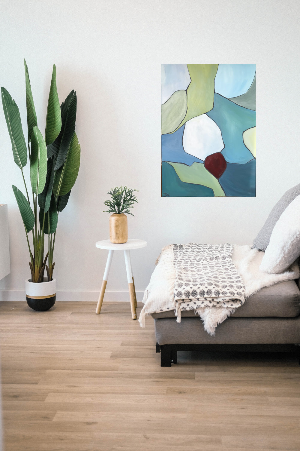 Abstracte kunst sita dotinga